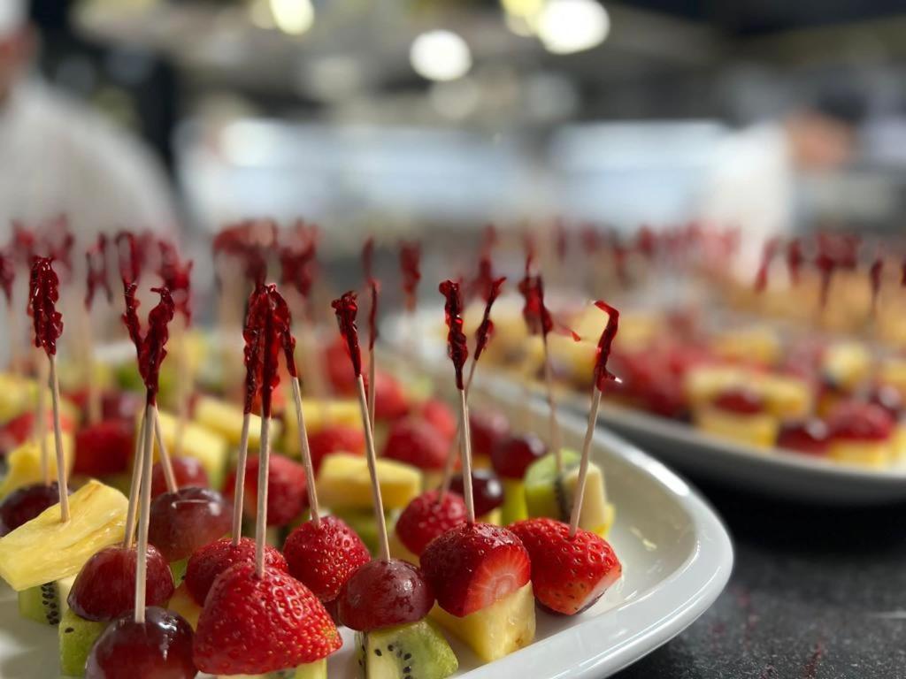 Hotel Republica Boutique Hotel Tomar Eksteriør billede Fruit skewers